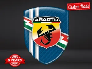 Fiat Abarth Adesivi Lunotto Furgoni Tuning Alta Qualità Drift